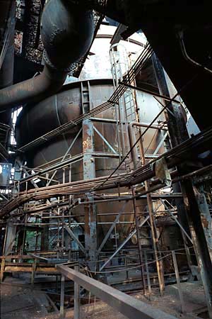 fábrica de acero
