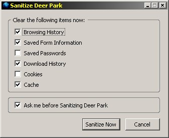 Deer Park - Sanitize
