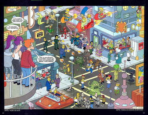 Futurama - Los Simpson