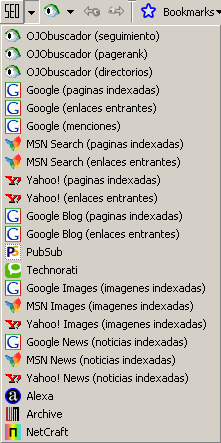 Listado de Opciones