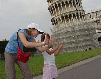 Aguanta la Torre de Pisa