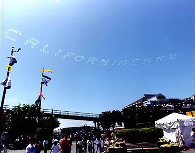 textos en el cielo