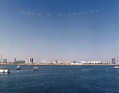 textos en el cielo