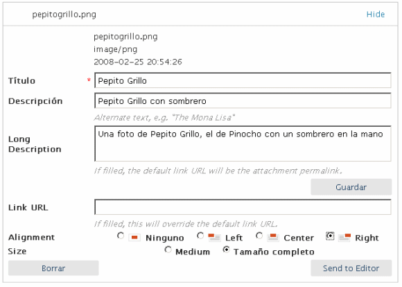 además de permitir mucha más y mejor configuración